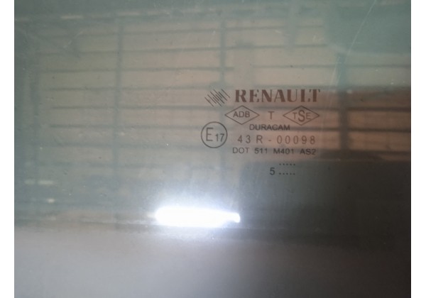 Cкло Renault Megane 2, ліве переднє